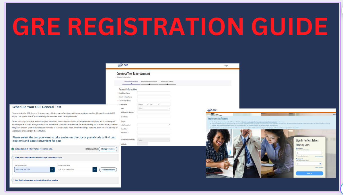 Your Ultimate Step-by-Step Guide to GRE Exam Registration