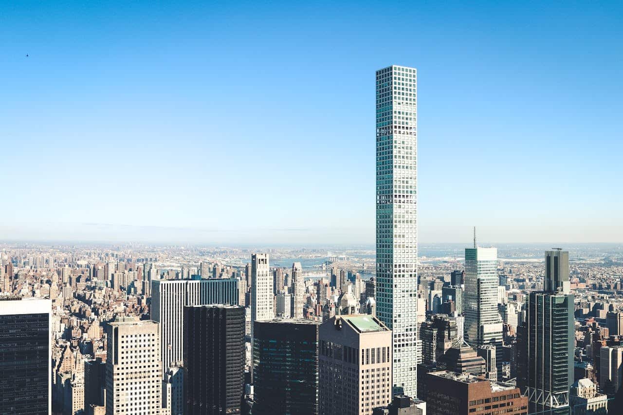 432 Park Avenue, New York, lot of high rise buildings