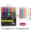 Colors Gel Pens for School Office 12/24 pcs - Image 9