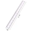 4Pcs/Pack Colorful Transparent Plastic Straight Rulers: School Supplies for Kids - Image 6