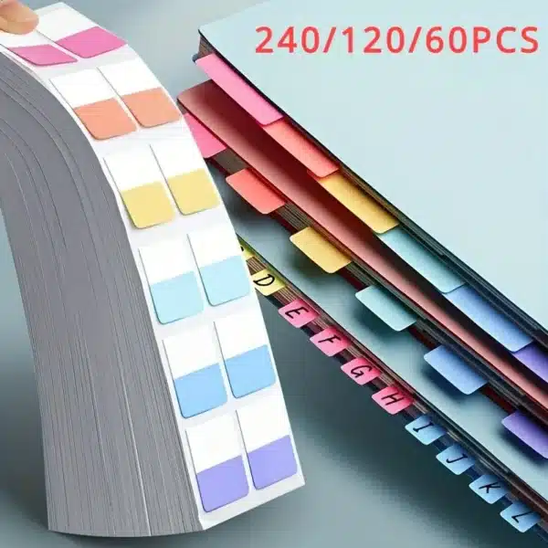 Multicolor Book Markers Reading School Office Supplies 240/120/60PCS