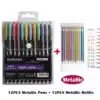 Colors Gel Pens for School Office 12/24 pcs - Image 7