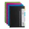 Spiral Notebook with 4 Divider Pages A4/A5: Notebook for School Students - Image 4