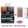 Colors Gel Pens for School Office 12/24 pcs - Image 17