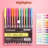 Colors Gel Pens for School Office 12/24 pcs - Image 18