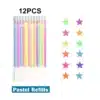 Colors Gel Pens for School Office 12/24 pcs - Image 12