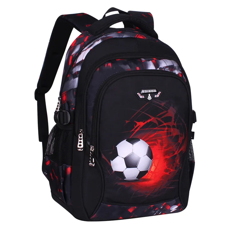 Football Schoolbag: Kids Backpack