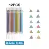 Colors Gel Pens for School Office 12/24 pcs - Image 10