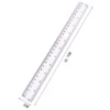 4Pcs/Pack Colorful Transparent Plastic Straight Rulers: School Supplies for Kids - Image 8