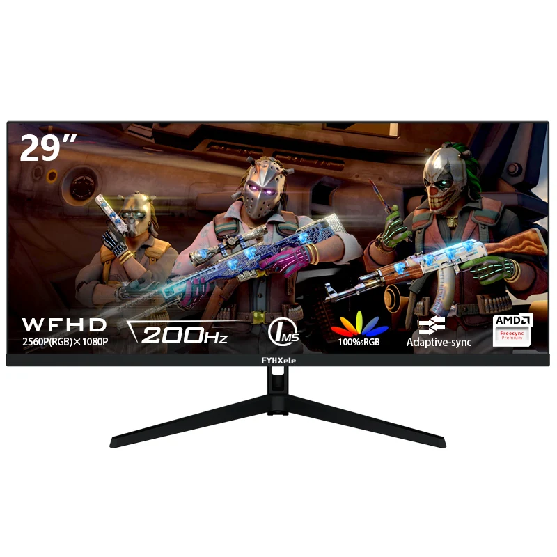 LED Gaming Computer Screen: 29 Inch Monitor