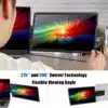 14.6 Inch LCD Laptop Monitor Foldable Screen for Conference Office - Image 3